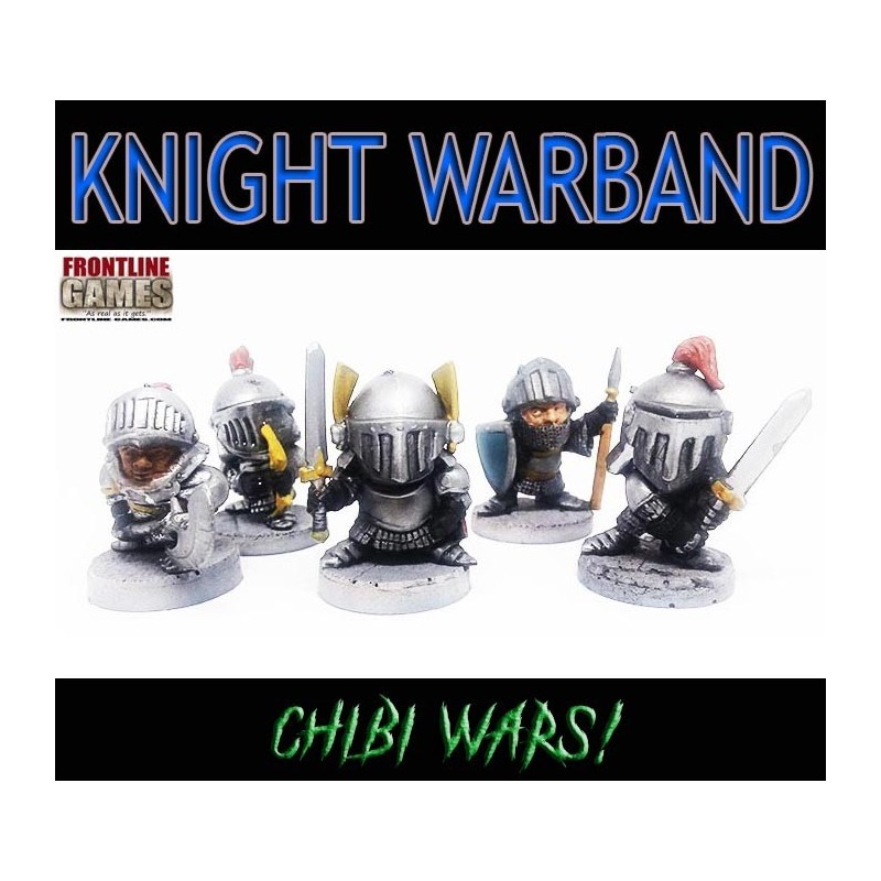 Knight Warband - CHIBI WARS! - FRONTLINE GAMES