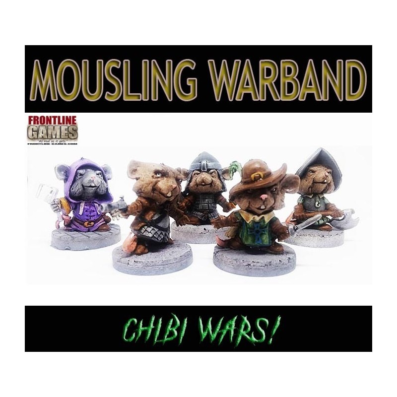 Mousling Warband - CHIBI WARS! - FRONTLINE GAMES