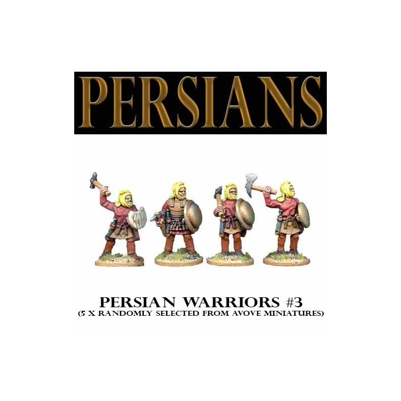 Persian Warrior Infantry 3 (5) 28mm FOUNDRY