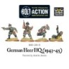 German Army HQ (1943-45) 28mm WWII WARLORD GAMES