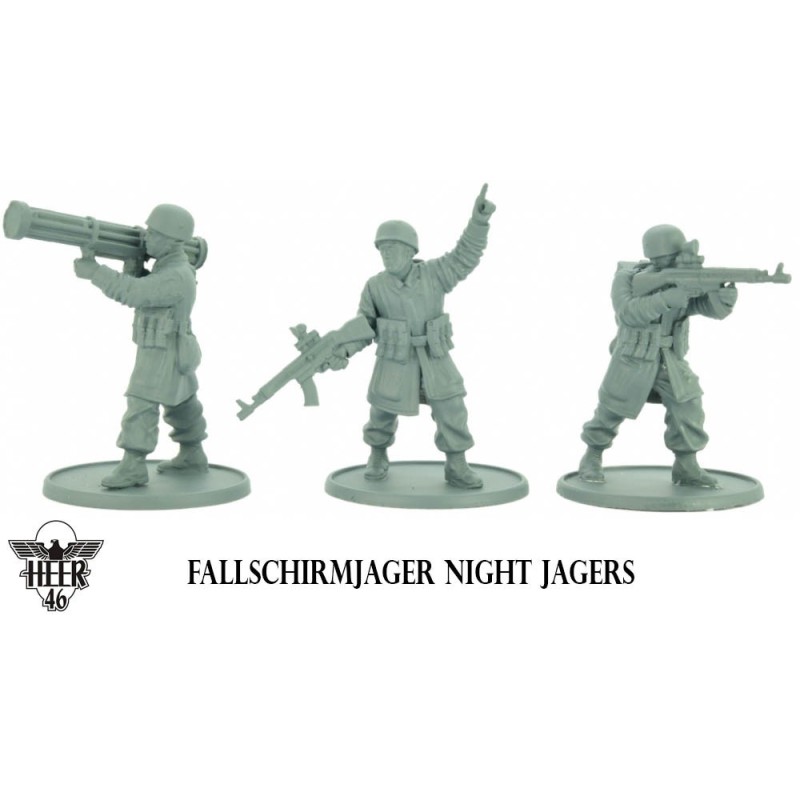 German Fallschirmjager Night Jagers! 28mm WWII HEER46