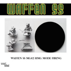 German Waffen SS MG42 HMG Mode Firing 28mm WWII WESTWIND