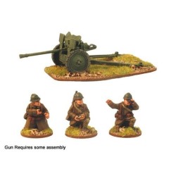 French 25mm A.T. Gun w Crew...