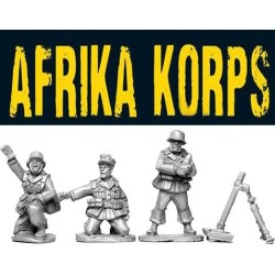 German Afrika Korps Mortar...