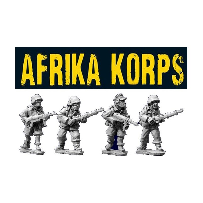 German Afrika Korps Panzergrenadiers II 28mm WWII ARTIZAN DESIGN