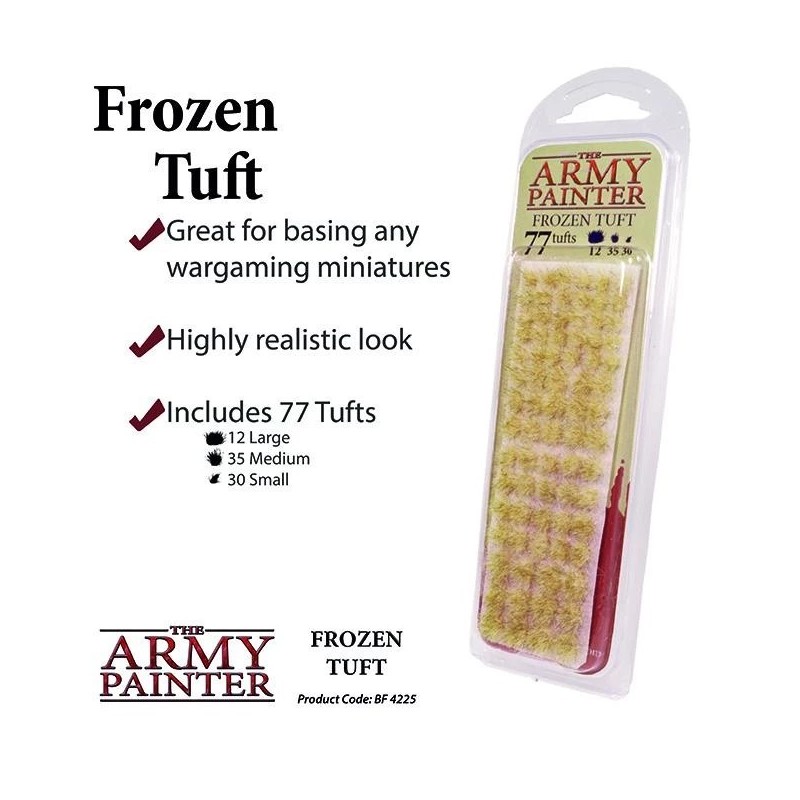 Frozen Tufts Basing material Flock ARMY PAINTER