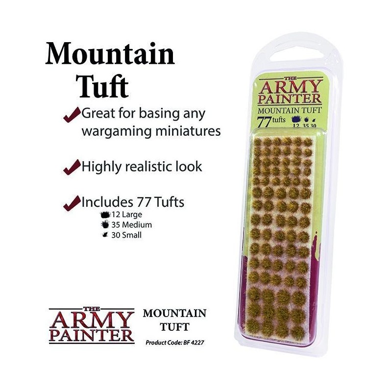 Mountain Tufts Basing material Flock ARMY PAINTER