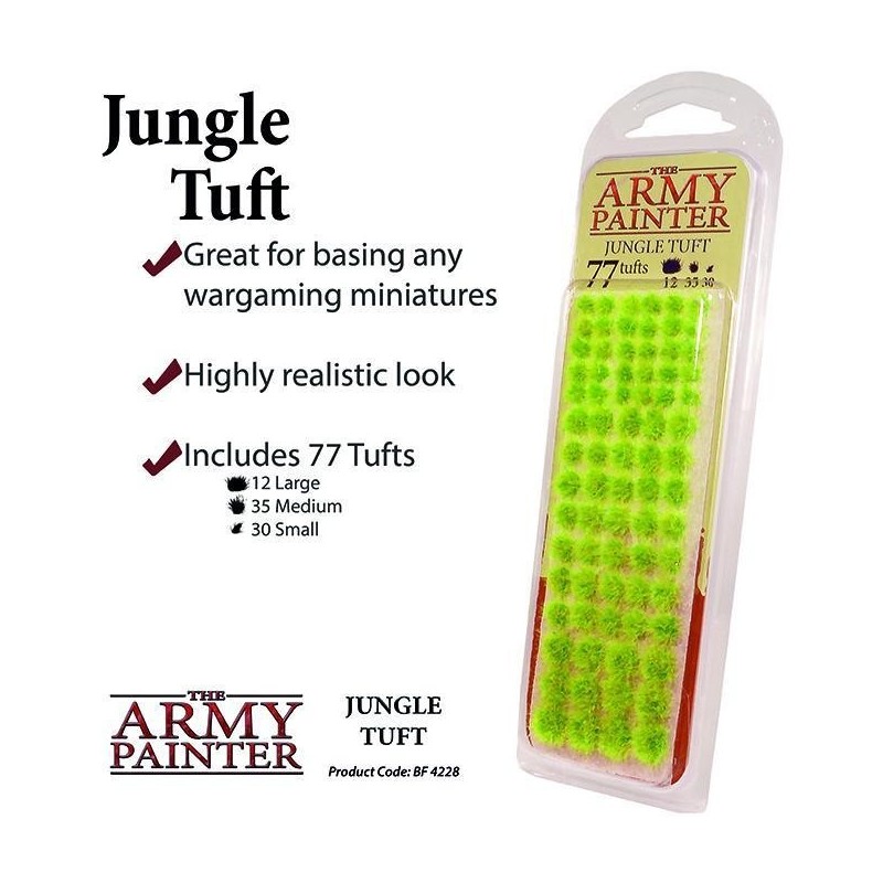 Jungle Tufts Basing material Flock ARMY PAINTER