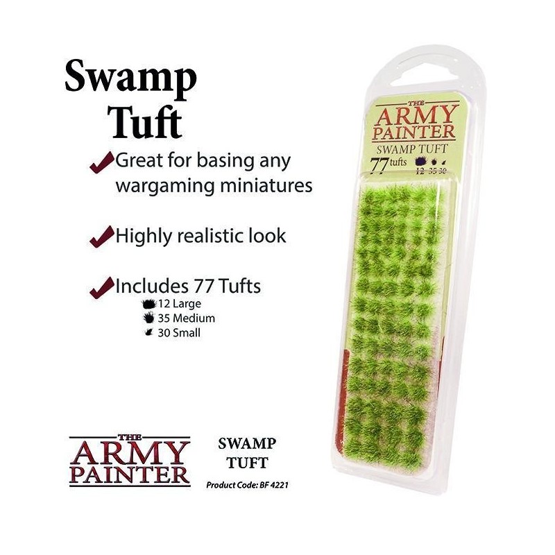 Swamp Tufts Basing material Flock ARMY PAINTER