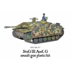 German Stug IIIG or StuH-42  Tank Destroyer WWII 28mm 1/56th (no box) WARLORD GAMES