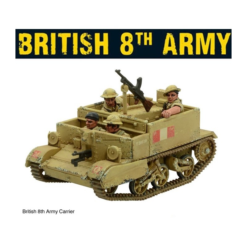 British 8th Army Universal Carrier 28mm/1/56th (no box) WWII WARLORD GAMES