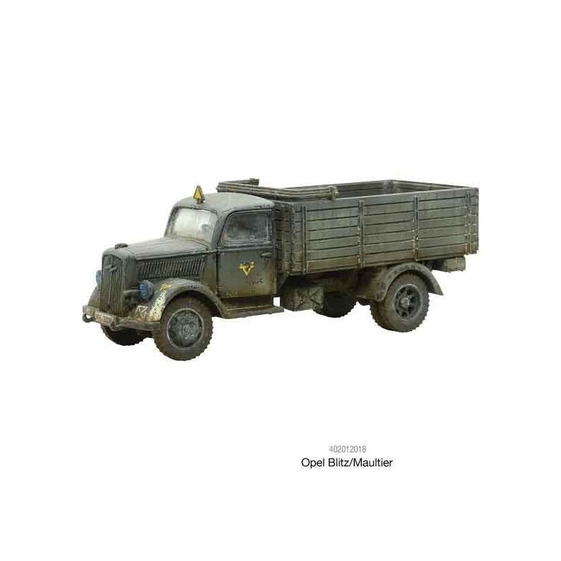 German Opel Blitz or Maultier Truck WWII 28mm 1/56th (no box) WARLORD GAMES