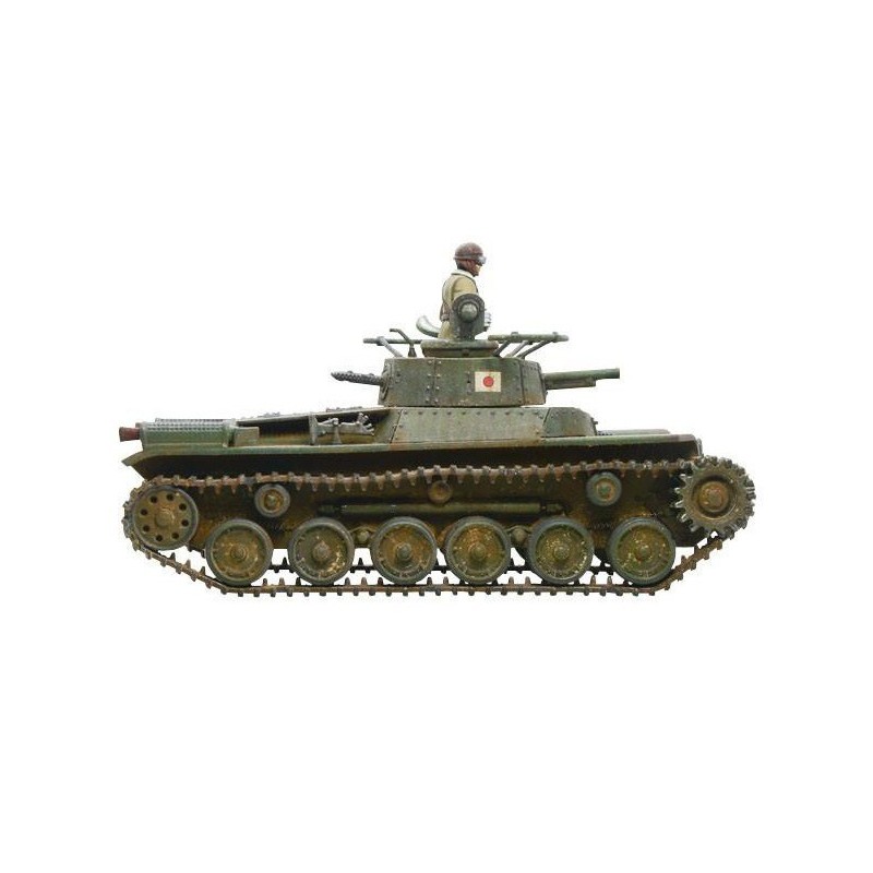 Japanese Chi-Ha tank 1:56th/28mm (no box) WWII WARLORD GAMES