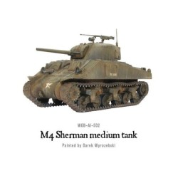 U.S. M4 Sherman medium tank...