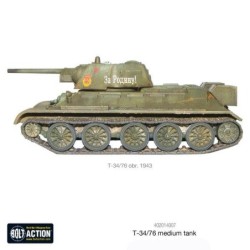 Russian T34/76 Medium tank...