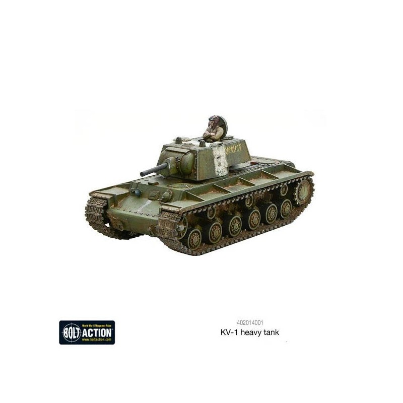 Russian KV 1/2Heavy tank  WWII 28mm 1/56th (no box) WARLORD GAMES