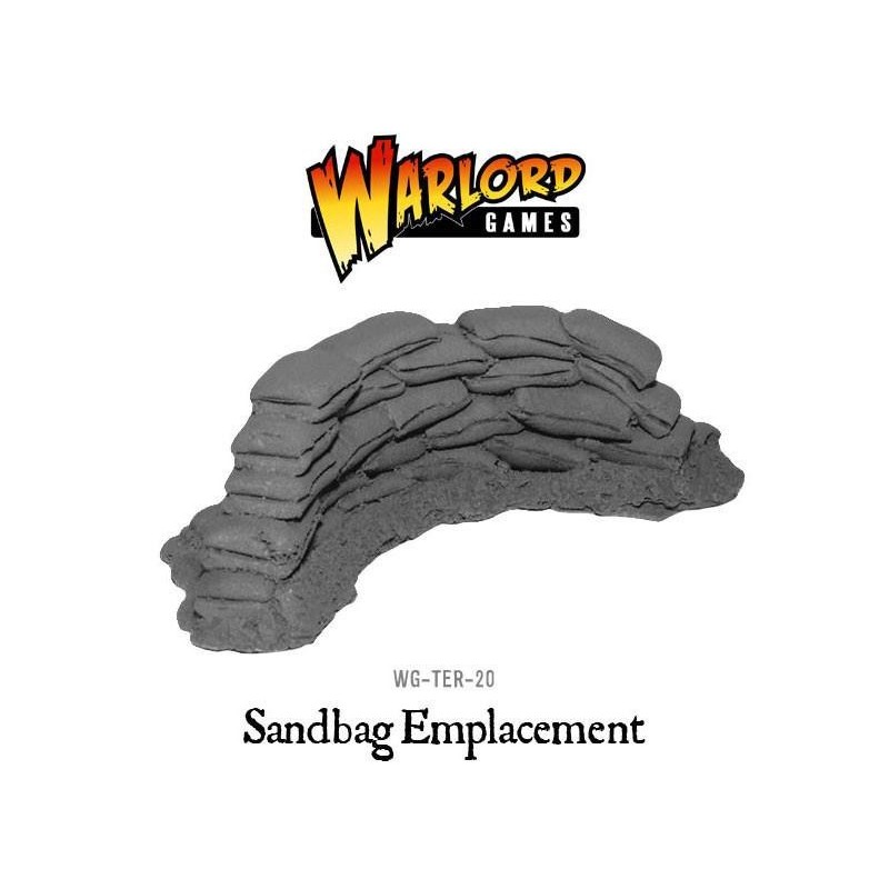 Sandbag Emplacement WARLORD GAMES