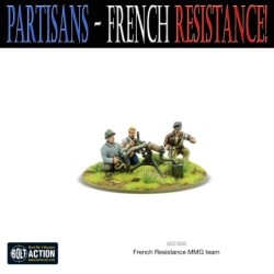 French Resistance MMG team...