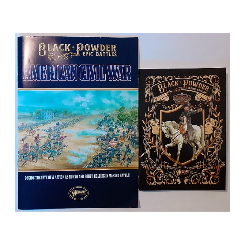 Black Powder Rule book (ACW - Soft Cover) & B.P. Epic Battles WARLORD GAMES