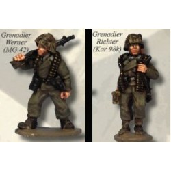 German Panzer Lehr Grenadier LMG Team 28mm WWII ARTIZAN DESIGN