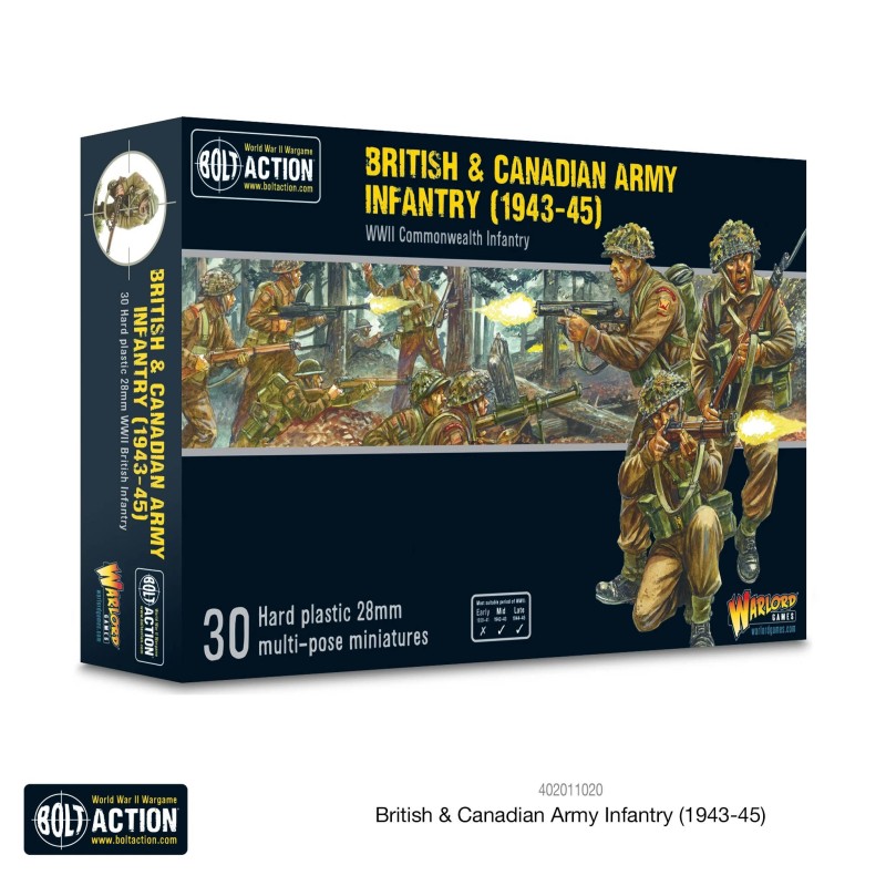 British & Canadian Army infantry (1943-45)