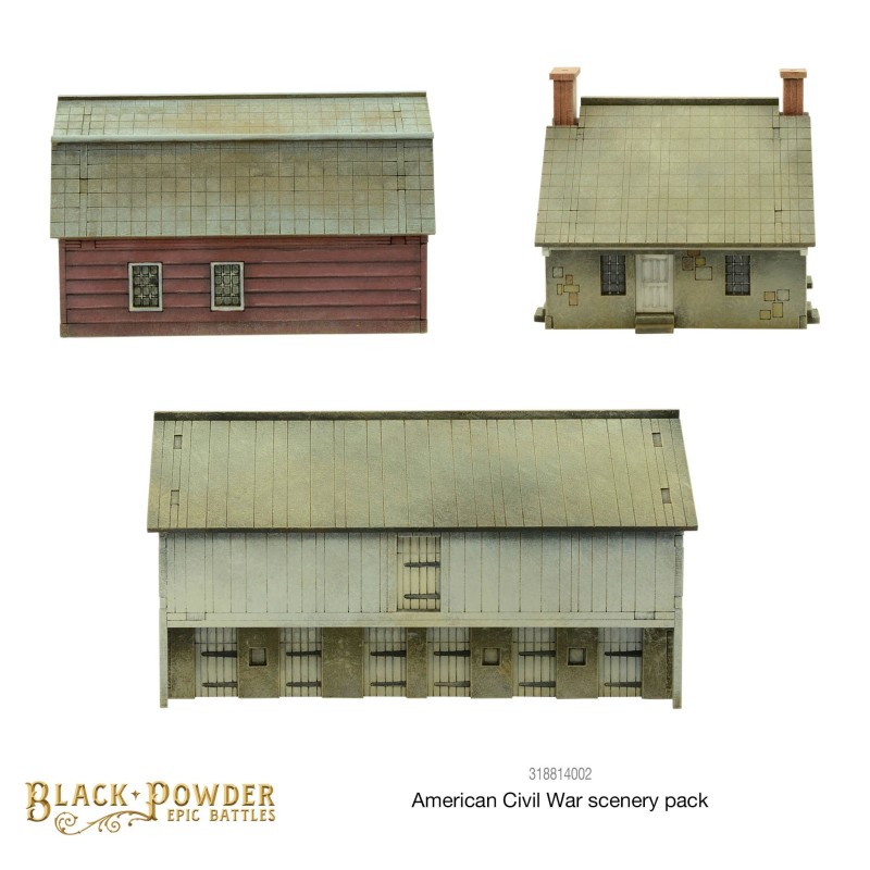 Epic Battles: ACW American Civil War Scenery Pack WARLORD GAMES