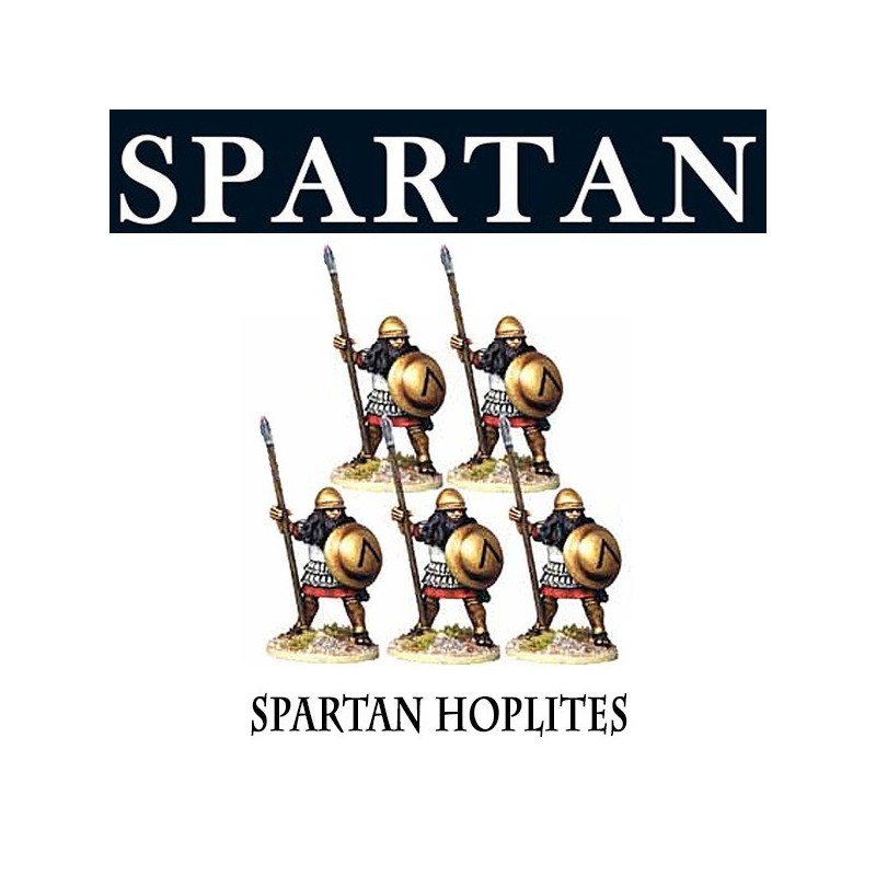 Greek Spartan Hoplites (5) 28mm Ancients FOUNDRY