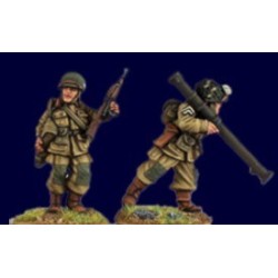 U.S. American Airborne Bazooka Team B 28mm WWII ARTIZAN DESIGN