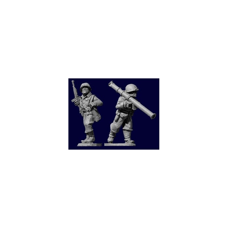 U.S. American Infantry Bazooka Team B 28mm WWII ARTIZAN DESIGN