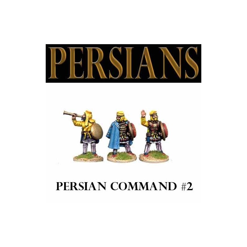 Persian Warrior Command 2 28mm FOUNDRY