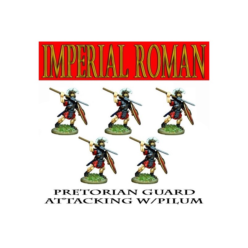 Imperial Roman Praetorian Guard Attacking w/Pilum 28mm Ancients FOUNDRY