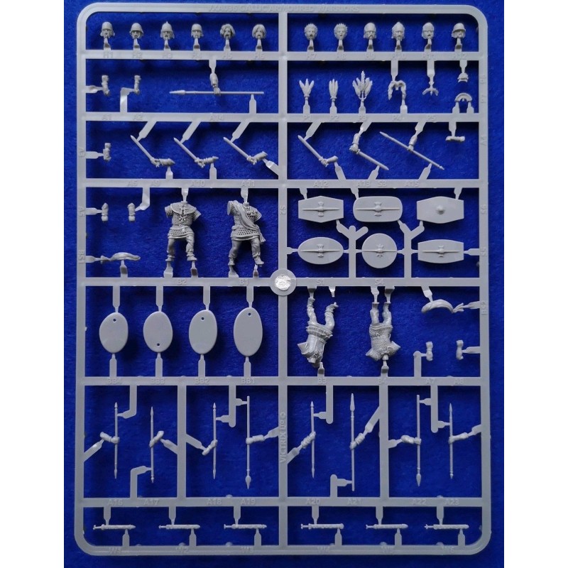 Ancient Gallic Armoured Warrior Sprue (4) 28mm Plastic VICTRIX MINIATURES