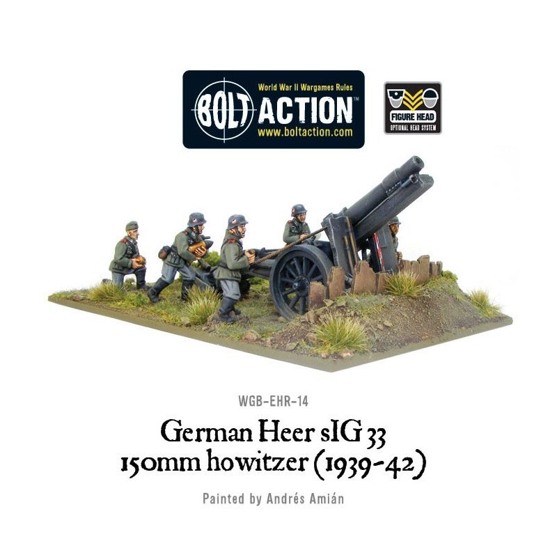 Blitzkrieg German sIG33 15cm howitzer (1939-42) WARLORD GAMES