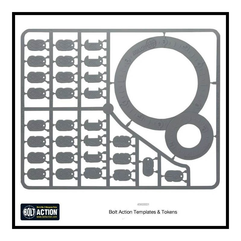 Bolt Action Templates  WARLORD GAMES