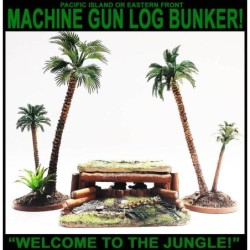 Machine Gun Log Bunker 28mm...