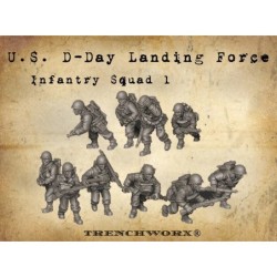 US American D-Day Squad One...