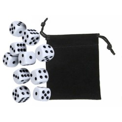 Six-sided Dice Set (10) w/...