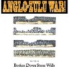 Damaged Stone Walls set- Anglo-Zulu War WARLORD GAMES