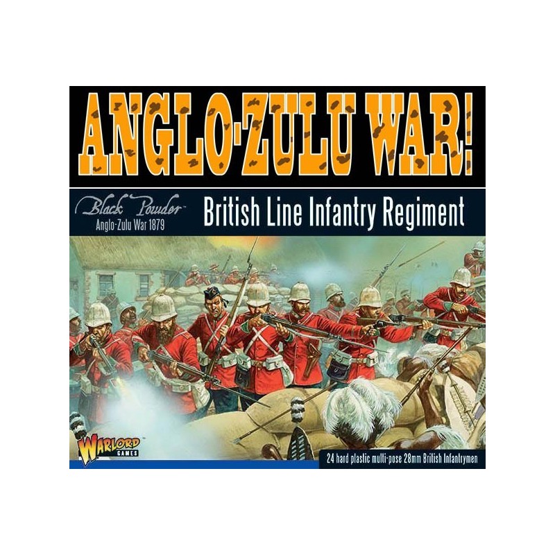 British Line Infantry Regiment Anglo-Zulu War WARLORD GAMES