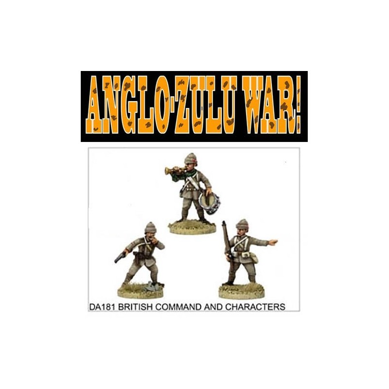 British Infantry Command Anglo Colonial Wars FOUNDRY MINIATURES