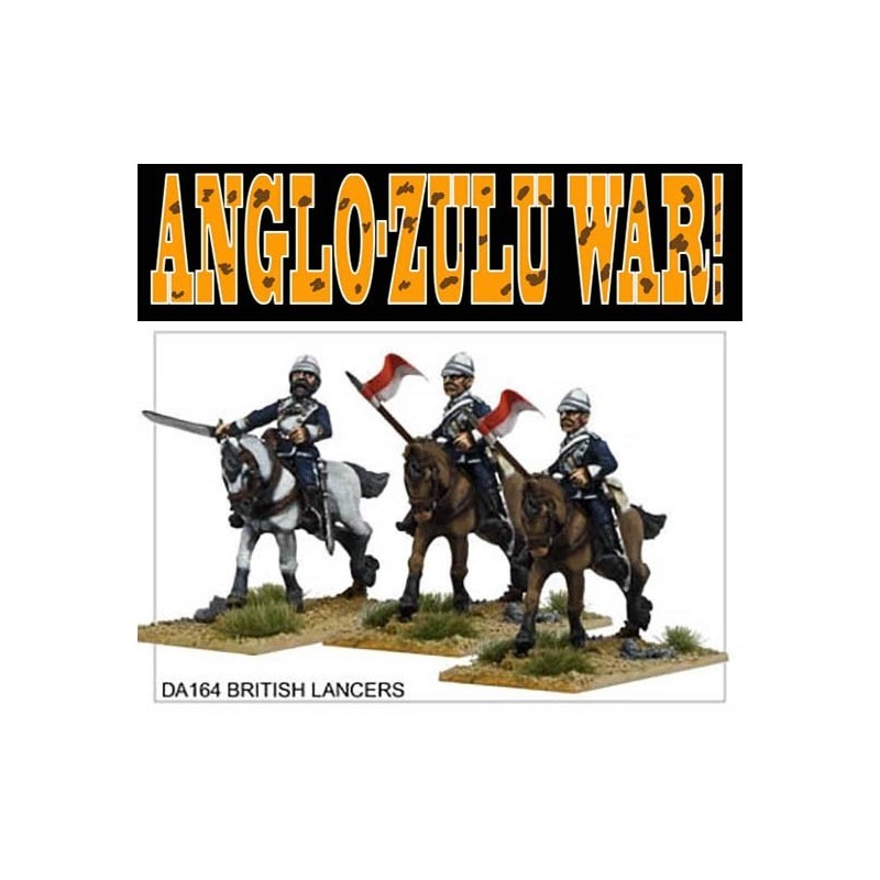 British Lancers Anglo Zulu Wars FOUNDRY MINIATURES