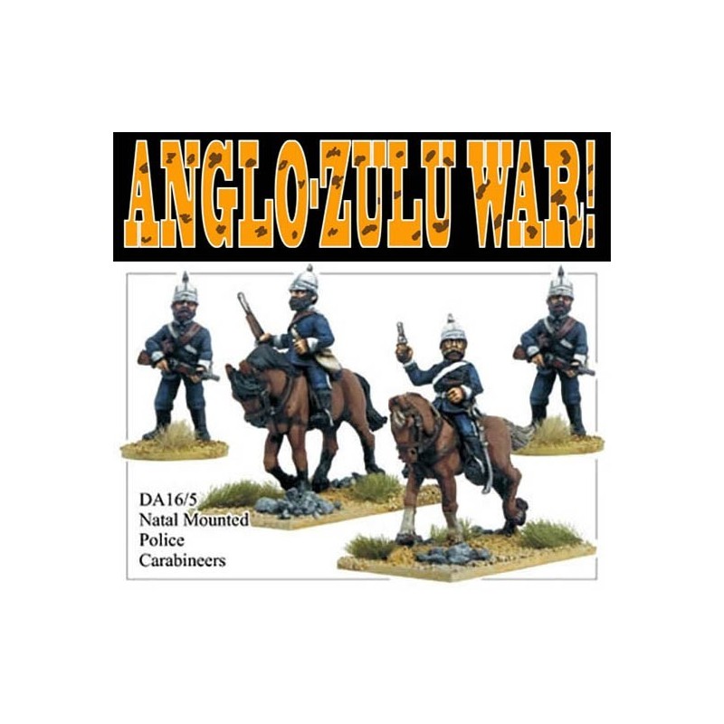 British Natal Mounted Police Carabiniers Anglo Zulu Wars FOUNDRY MINIATURES