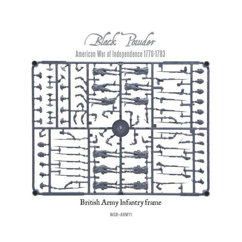 AWI British Army Infantry Sprue American War of Independence WARLORD GAMES