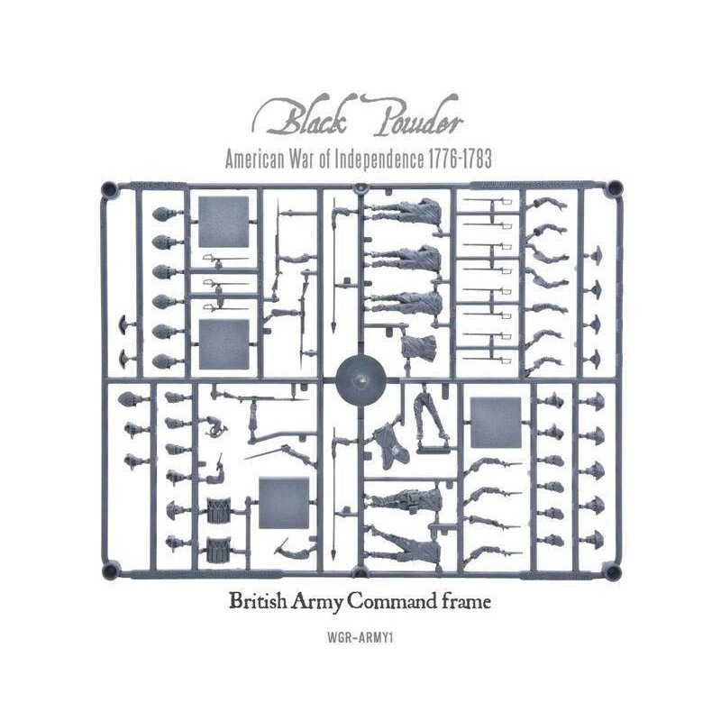 AWI British Army Infantry Command Sprue American War of Independence WARLORD GAMES