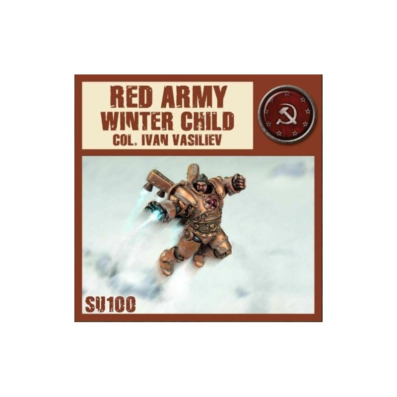 Winter Child Allied Hero from Operation HADES 28mm Dust Tactics FANTASY FLIGHT