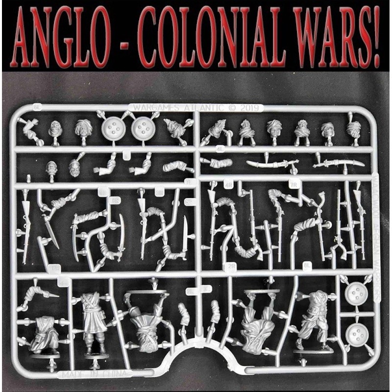 Afghan Warriors Sprue (5) 28mm WWI WARGAMES ATLANTIC