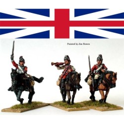 British 17th Light Dragoons command American War of Independence PERRY MINIATURES