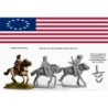 American 1st Continental Light Dragoon command American War of Independence PERRY MINIATURES