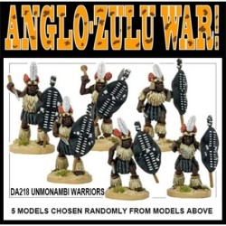 Zulu Unmonambi Warriors (Regiment) 28mm Anglo-Zulu War WARGAMES FOUNDRY