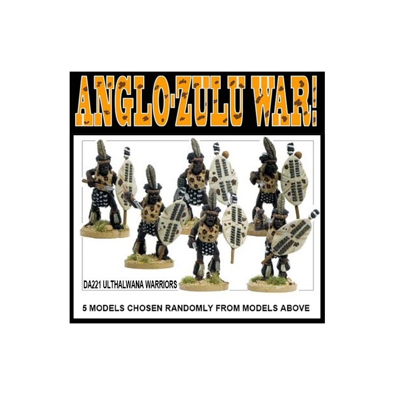 Zulu Ulthalwana Warriors (Regiment) 28mm Anglo-Zulu War WARGAMES FOUNDRY